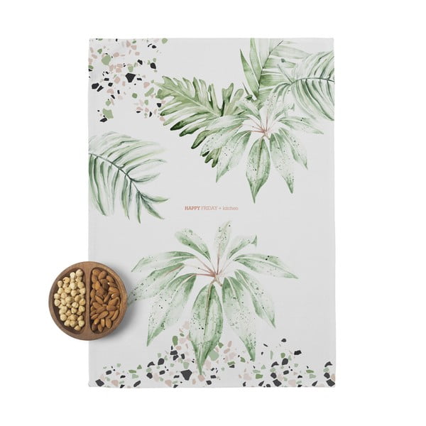 Set 2 prosoape din bumbac pentru bucătărie Happy Friday Basic Delicate, 70 x 50 cm-image-3