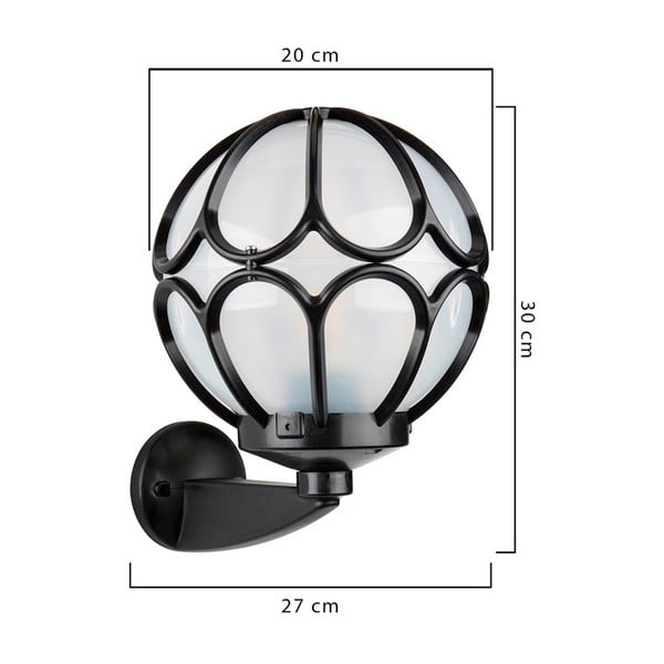 Aplică pentru exterior Homemania Decor Bees, negru-image-1