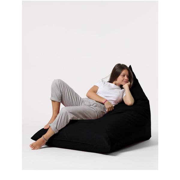 Beanbag pentru grădină negru Pyramid – Floriane Garden-image-1