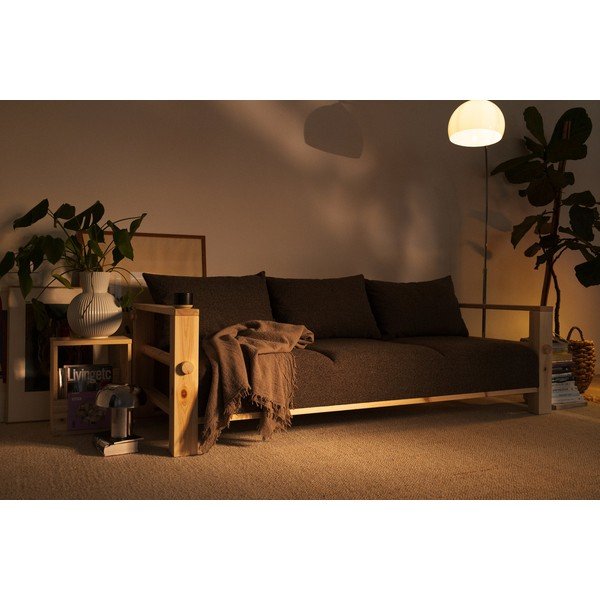 Canapea galben ocru 225 cm Bare – Karup-image-3