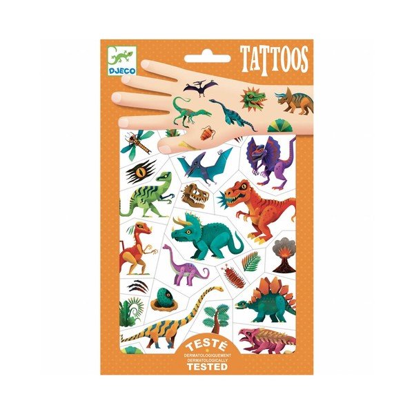 Tatuaje temporare Djeco „Lumea dinozaurilor”-image-1