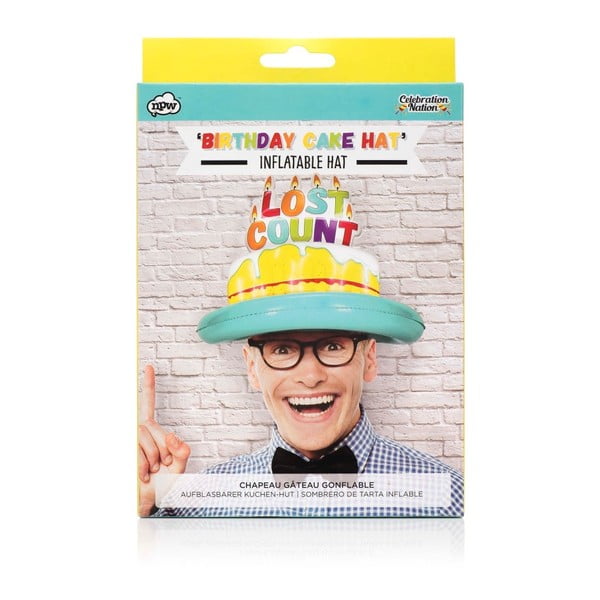 Pălărie gonflabilă NPW Birthday Hat Adult