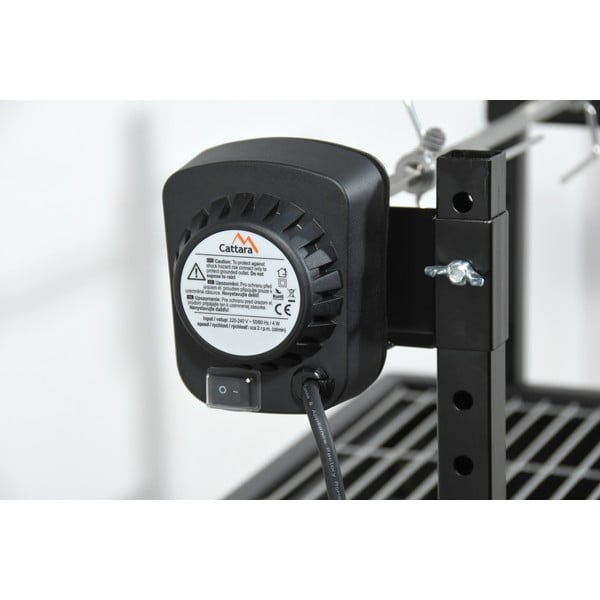 Grătar cu motor Cattara Barbecue, lungime 60 cm-image-4