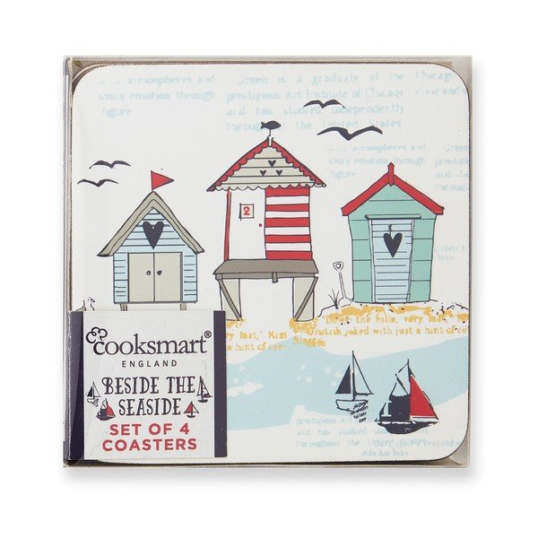 Set 4 suporturi pahare Cooksmart ® Beside The Seaside-image-1