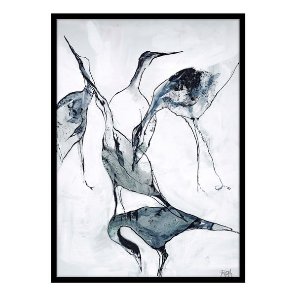 Tablou 50x70 cm Crane – Malerifabrikken