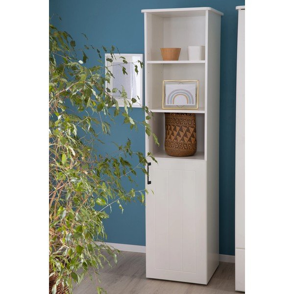 Bibliotecă pentru copii  albă 49x190 cm Sylt – Roba-image-1