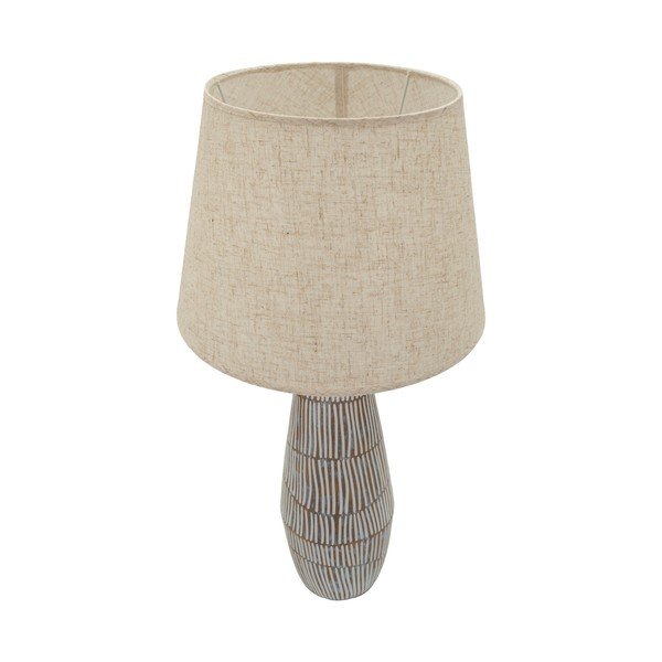 Veioză crem cu abajur textil (înălțime 69,5 cm) Hanoi – Mauro Ferretti-image-3