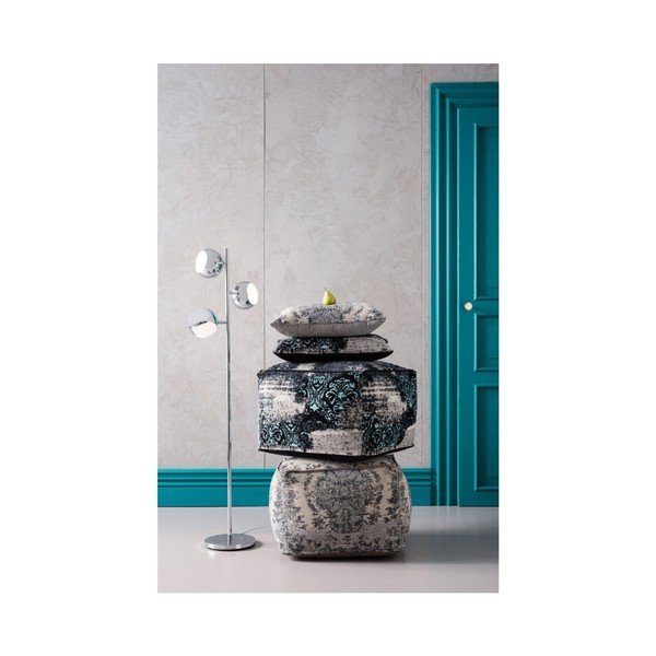Taburet Kare Design Turkis-image-1