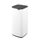 Coș de gunoi alb cu senzori de atingere din oțel 30 l Bo Touch – Brabantia
