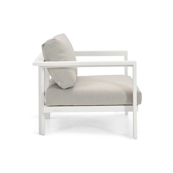 Fotoliu de grădină crem Cubic – Diphano-image-3