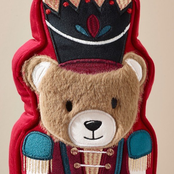 Pernă decorativă 20x30 cm  cu model de Crăciun Christmas Nutcracker Bear – Catherine Lansfield-image-2