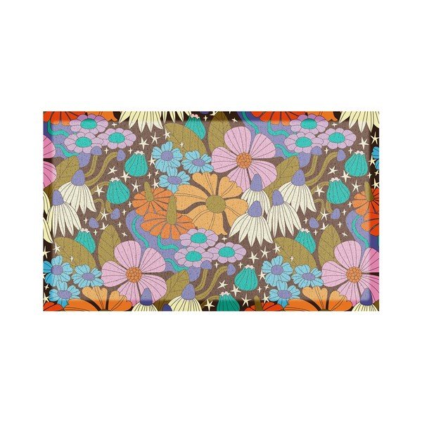 Covoraș de intrare din plastic reciclat 40x70 cm Elizabeth Olwen  – Artsy Doormats