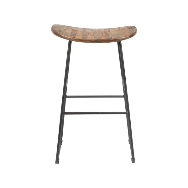 Scaun de bar în culoare naturală 2 buc. (înălțime șezut 62 cm) Tangle – White Label-image-3