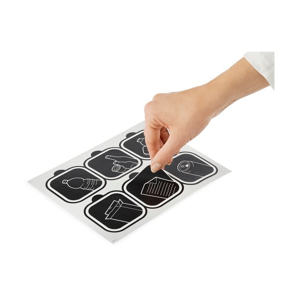 Coș de gunoi din plastic reciclat 50 l Twist - Rotho-image-4