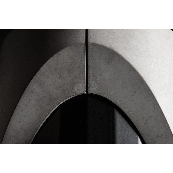 Masă dining cu blat cu aspect de lemn de stejar  140x140 cm Sharp - Lyon Béton-image-4