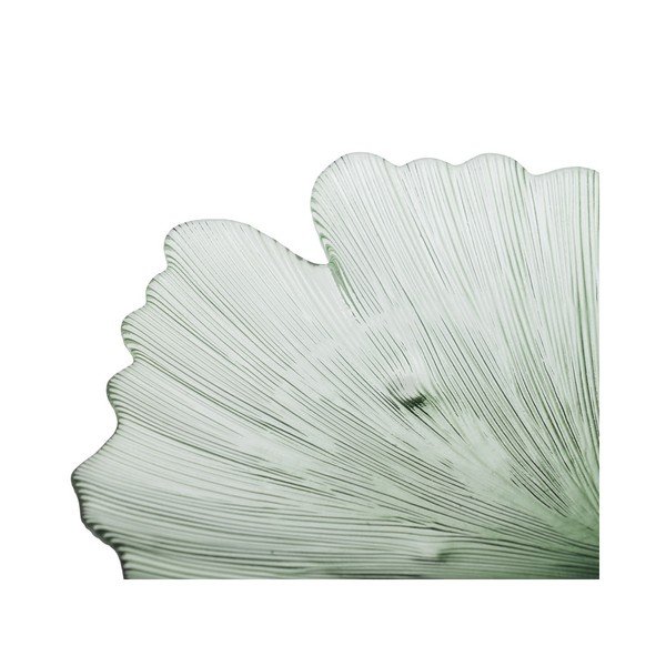 Tavă decorativă din sticlă 31x33 cm Gingko – Ixia-image-3