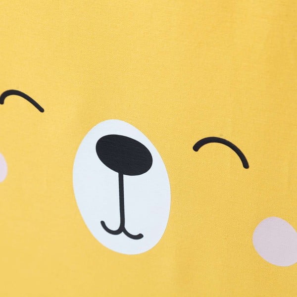 Puf de copii galben Rainbow Bear - Yellow Tipi-image-1