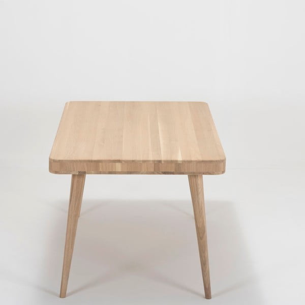 Masă din stejar Gazzda Ena Two, 140 x 90 cm-image-4