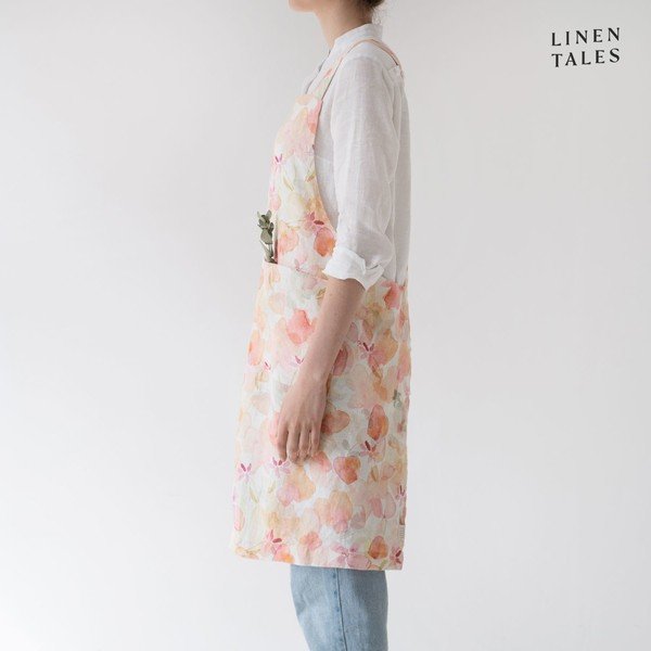 Șorț din in Crossback – Linen Tales-image-1