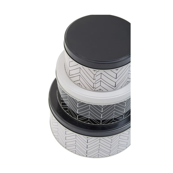 Recipiente 3 buc. din metal pentru alimente Urban – Premier Housewares-image-3