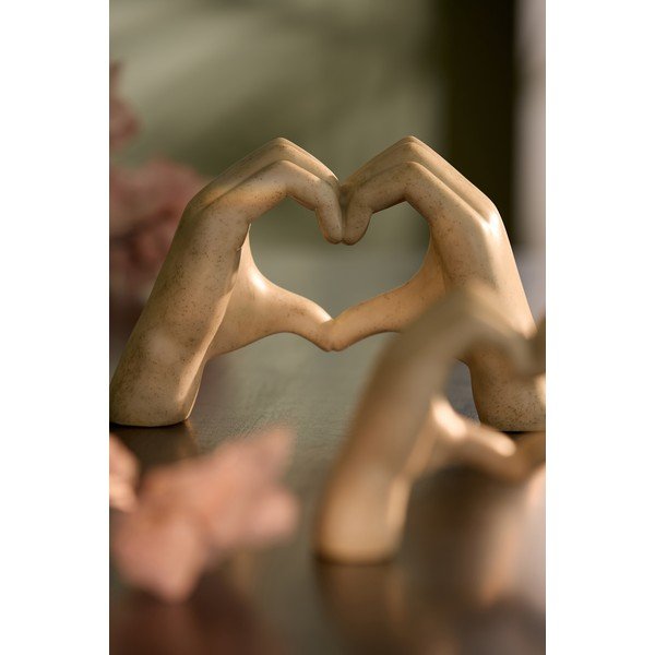 Statuetă din polirășină (înălțime 15 cm) Hands – Light & Living-image-1
