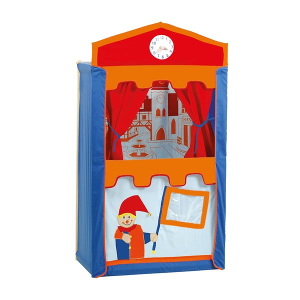 Teatru de păpuși de jucărie pentru copii Kasper – Roba-image-2