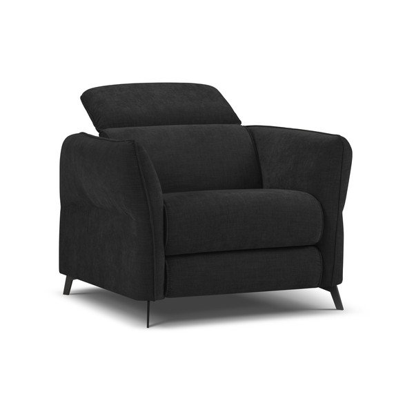 Fotoliu negru Hubble – Windsor & Co Sofas-image-2