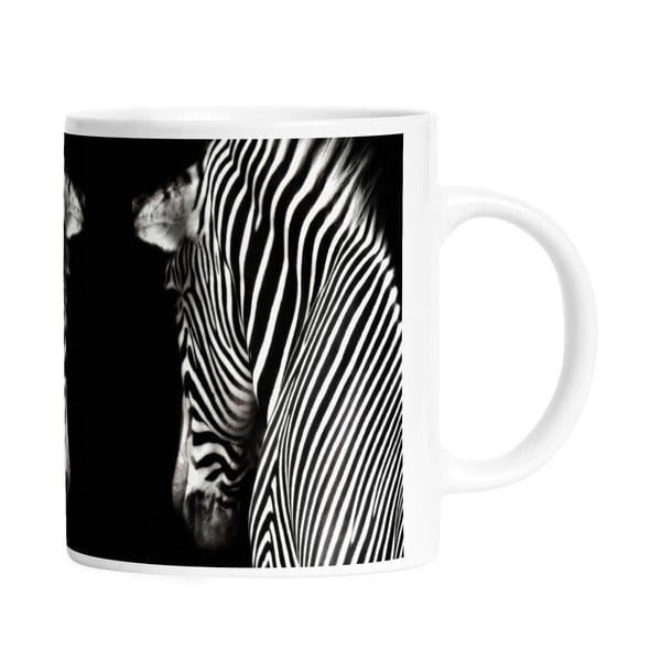 Cană Black Shake Zebra Stripes, 330 ml