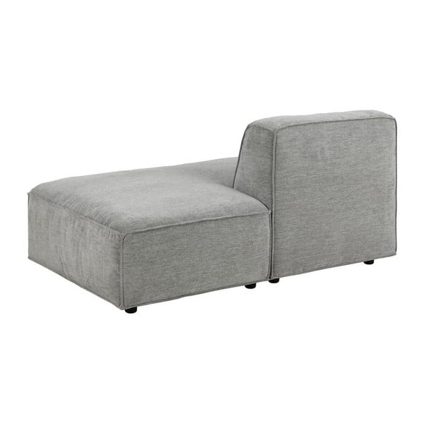 Modul otoman pentru canapea Bonami Selection Fairfield, partea dreaptă, gri deschis-image-4
