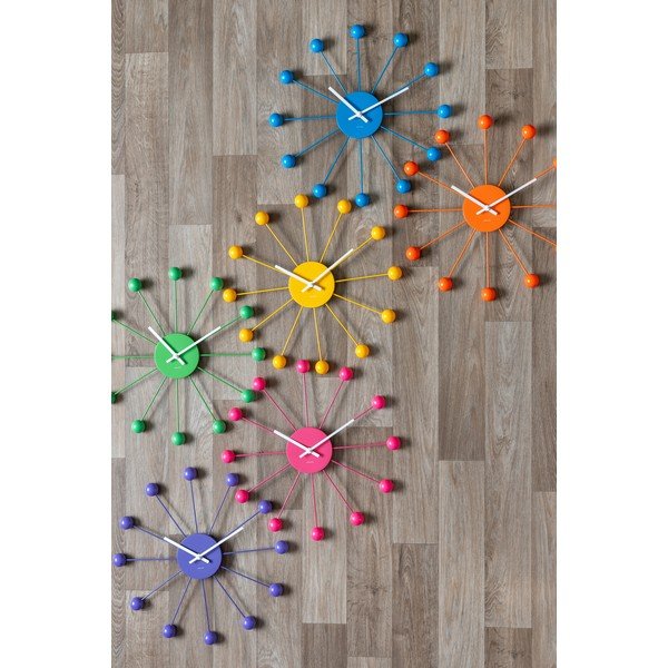 Ceas de perete ø 40 cm Funky Spider – Karlsson-image-2