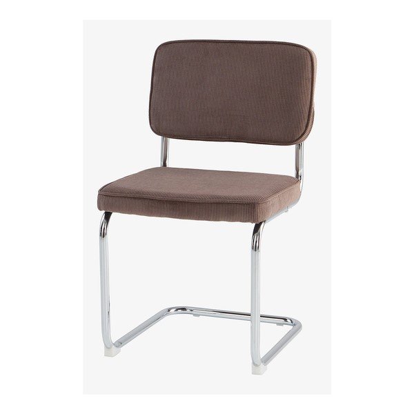 Scaune de dining maro balansoar 2 buc. din metal Hjo – Jotex-image-2
