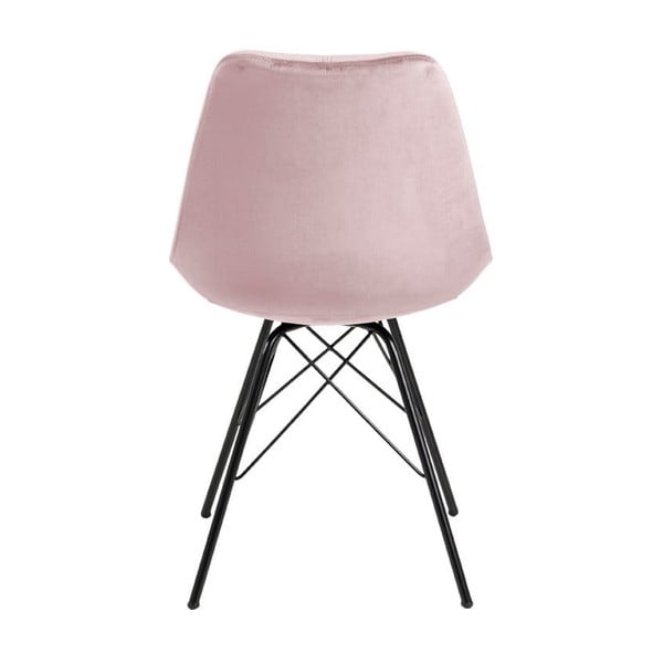 Scaun de dining negru/roz Eris – Actona-image-3