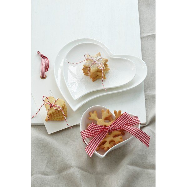 Set de servire alb 3 buc. din porțelan Amore – Maxwell & Williams-image-1