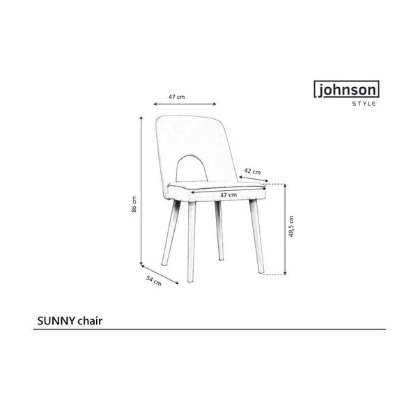 Scaun JohnsonStyle Sunny MV, gri-verde-image-3