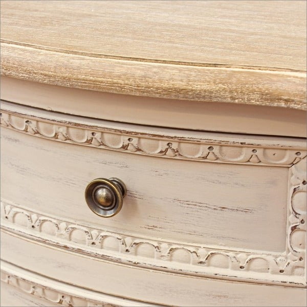 Noptieră crem Clarisse – Bizzotto-image-1