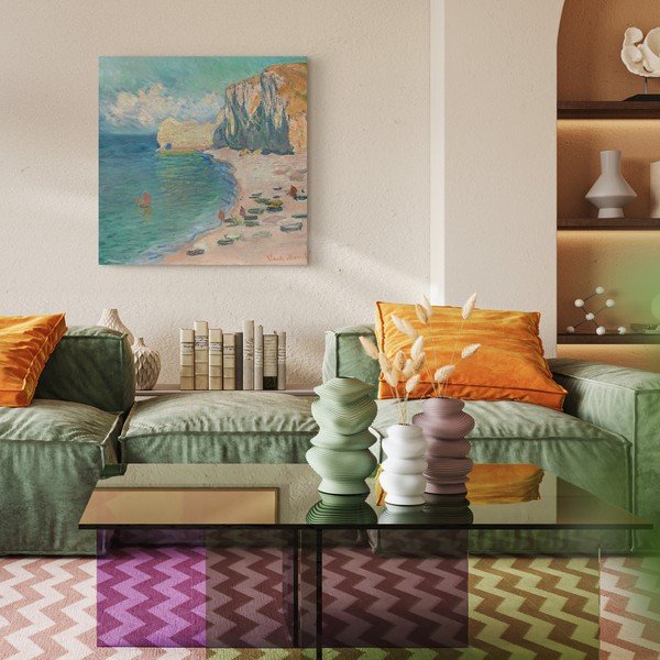 Tablou 80x80 cm The Beach – Styler-image-2