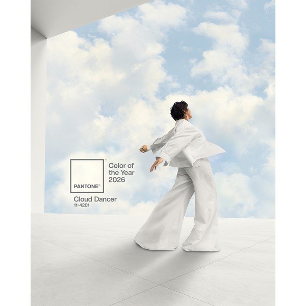 Cană ceramică albă 375 ml Cloud Dancer - Pantone-image-1
