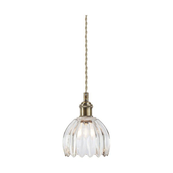Lustră din metal cu abajur din sticlă ø 13 cm Gota – Markslöjd