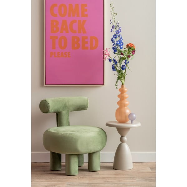 Măsuță auxiliară rotundă din metal ø 34 cm Folly  – Leitmotiv-image-1