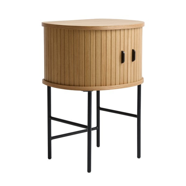 Noptieră în culoare naturală Nola – Unique Furniture-image-4