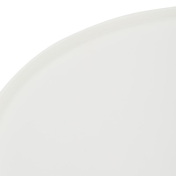 Măsuță de cafea cu picioare din lemn de fag Furnhouse Opus, Ø 90 cm, alb-image-3