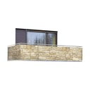 Paravan pentru balcon bej 500x85 cm - Maximex