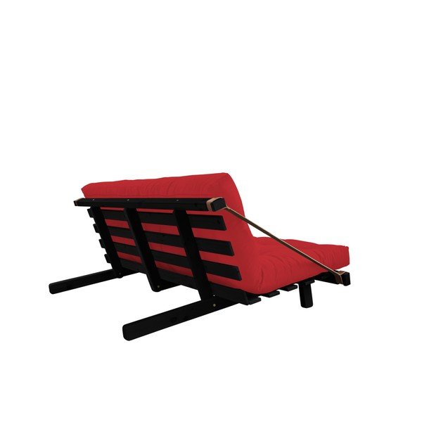 Canapea extensibilă Karup Jump Black/Red-image-4