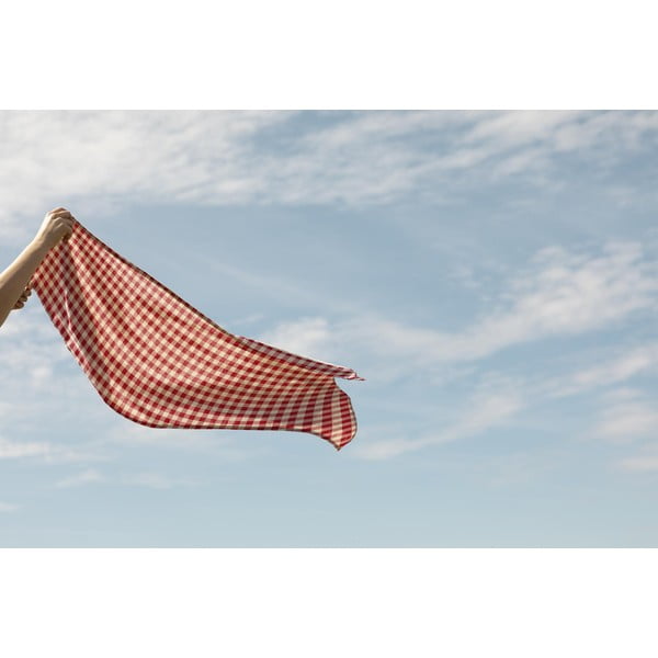 Față de masă Really Nice Things Red Vichy, 140 x 140 cm-image-3