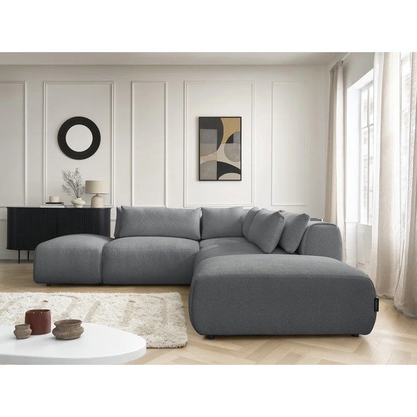 Colțar modular gri închis reglabil Jana – Bobochic Paris-image-1