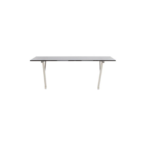 Birou de perete cu blat din sticlă suspendat 40x120 cm Kullaberg – Jotex-image-2