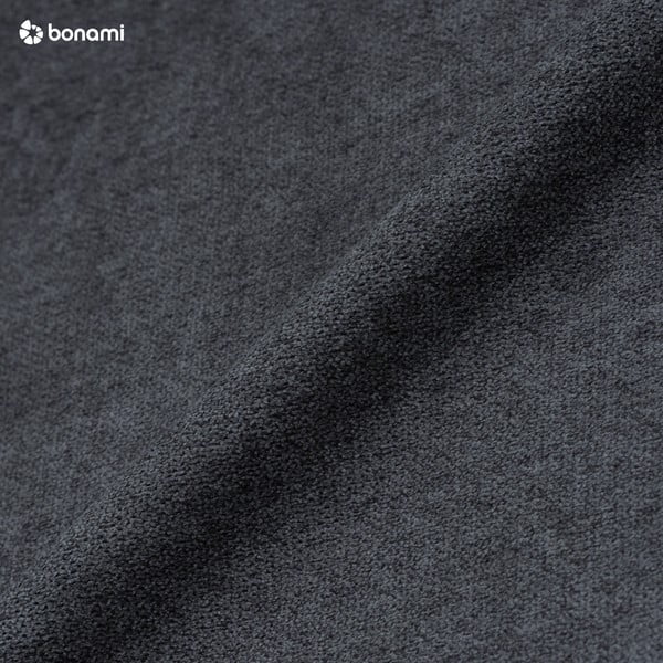 Colțar extensibil Bobochic Paris Balio, extensie pe partea stângă, gri închis-image-1