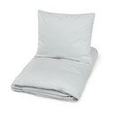 Lenjerie de pat pentru copii, albastru-deschis din bumbac organic pentru pat de o persoană 140x200 cm Classic Stripes Blue – Cam Cam Copenhagen