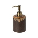 Dozator de săpun lichid maro din gresie ceramică Poterie Bath – Casafina