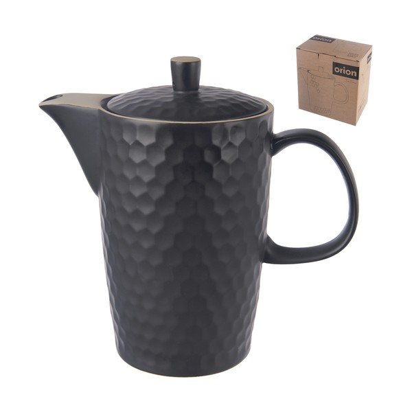 Ceainic negru din ceramică 1,3 l Tea Time – Orion-image-3